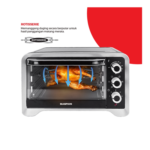 Maspion Oven Toaster 20 Liter - MOT2001BS
